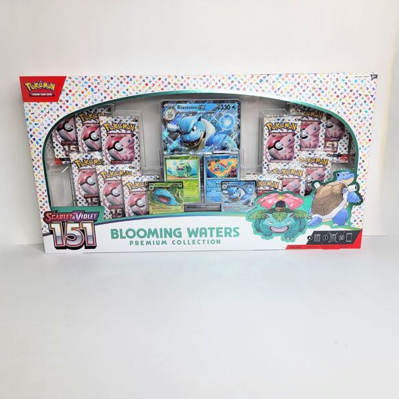 Pokemon Other - Pokemon Blooming Waters Premium Collection - Scarlet & Violet 151 - NEW